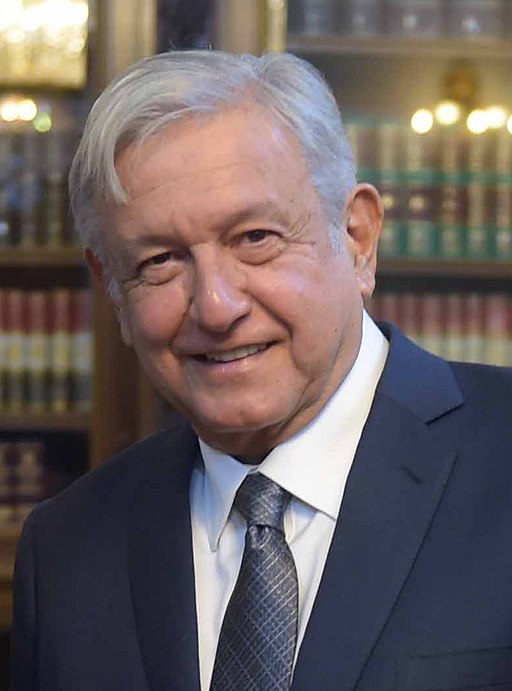 Photograph of Andrés Manuel López Obrador (AMLO).