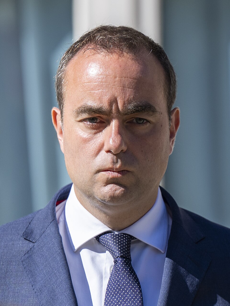 Current French prime
       minister Sébastien Lecornu, photographed in 2024.
