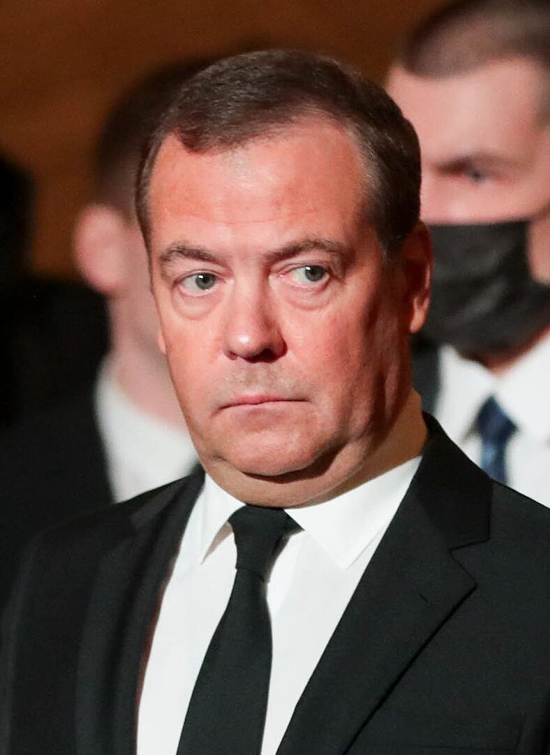 Former president Dmitry Medvedev.