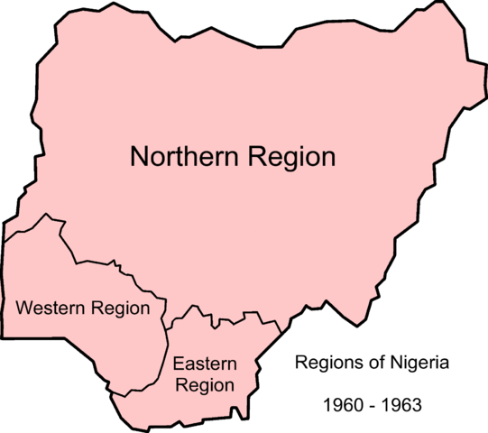 Regions of Nigeria.
