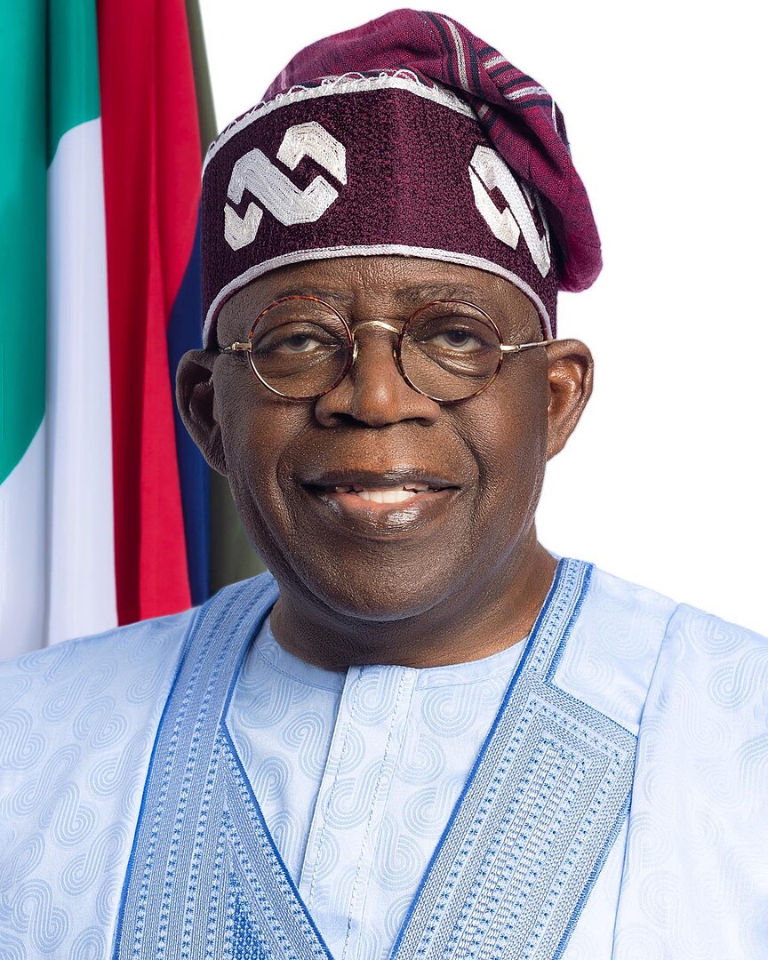 Bola Tinubu, president of Nigeria.